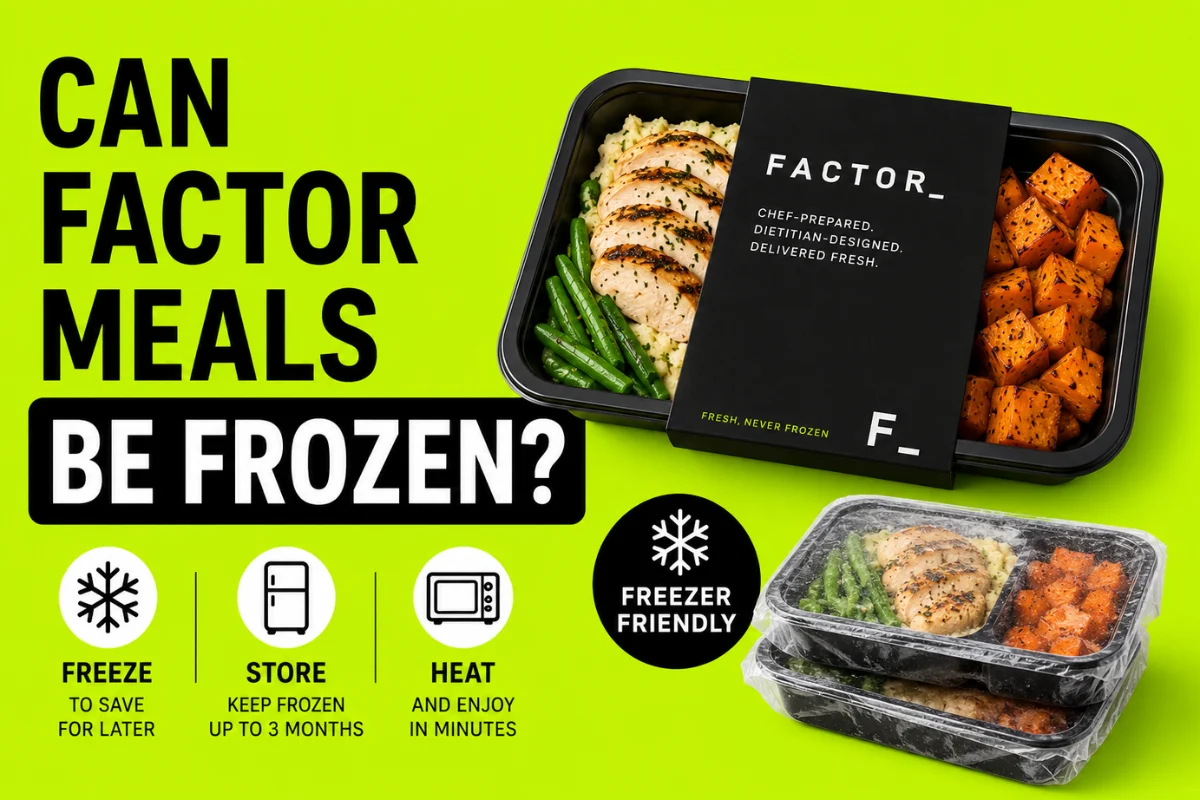 Can Factor Meals Be Frozen