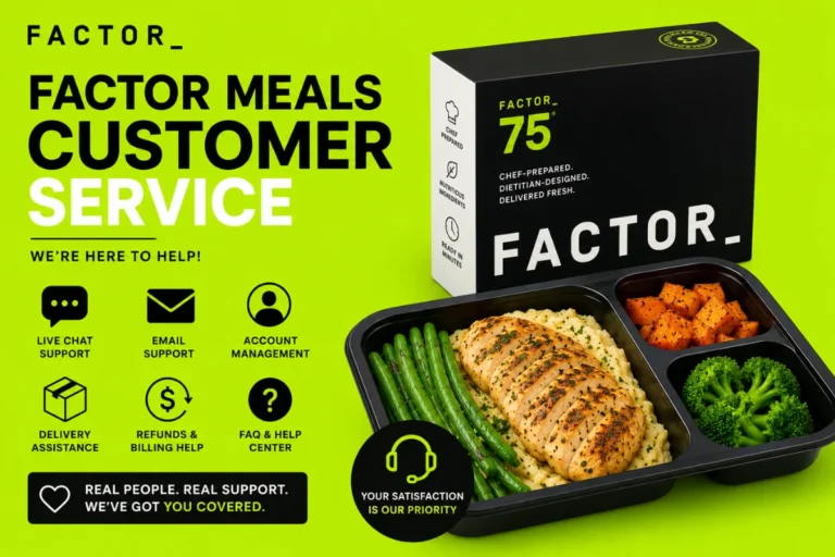 Factor Meals Customer Service